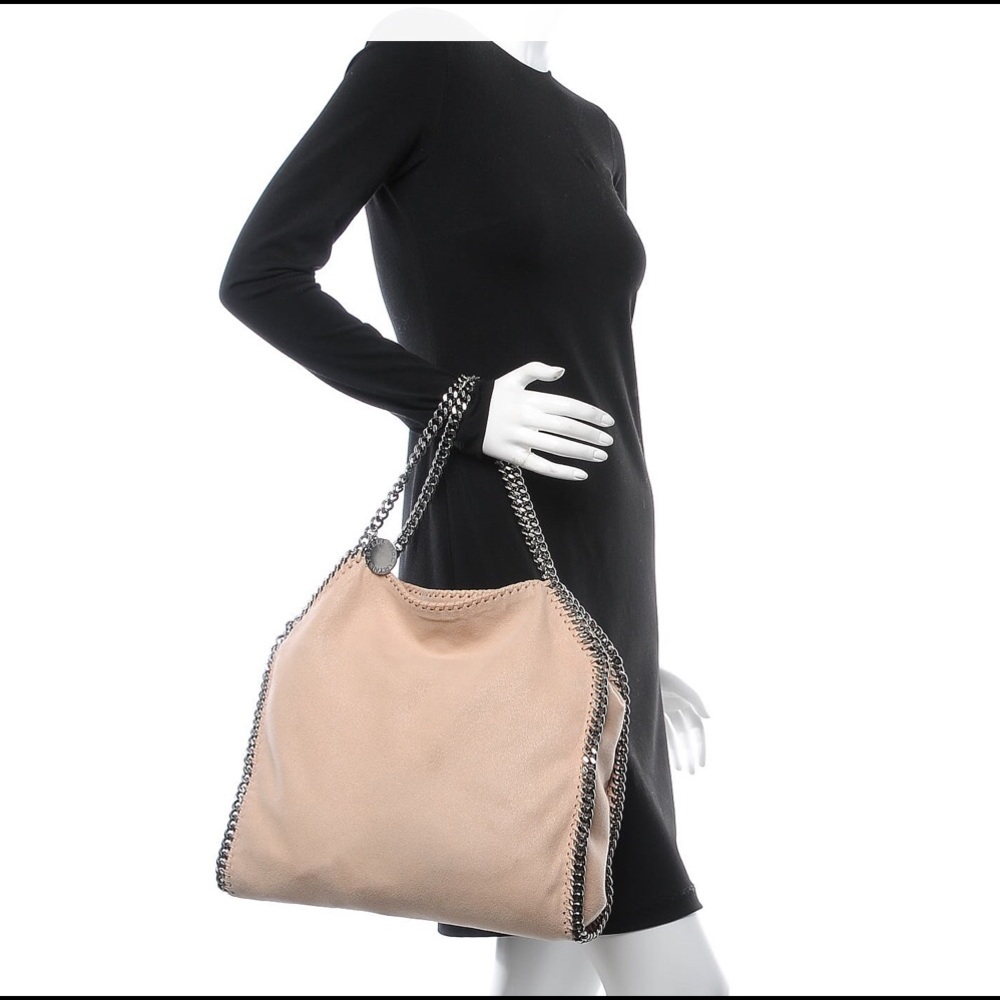 Stella McCartney Falabella Deer Small Tote Blush